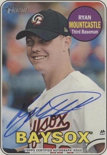 2018 Topps Heritage Minor League Edition - Ryan Mountcastle #ROA-RM