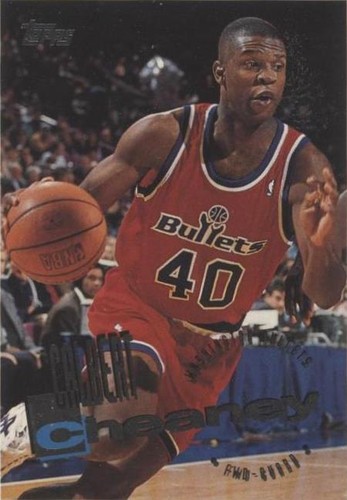 1995-96 Topps - Calbert Cheaney #103