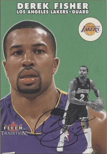 2000-01 Fleer Tradition - Derek Fisher #185