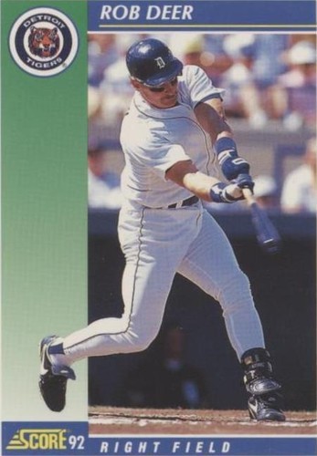 1992 Score - Rob Deer #56