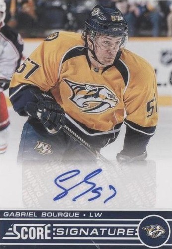 2013-14 Score - Gabriel Bourque #SS-GB