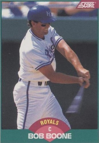 1989 Score Rookie & Traded - Bob Boone #74T
