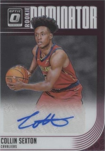 2018-19 Donruss Optic Collin Sexton Fast Break Holo Prizm