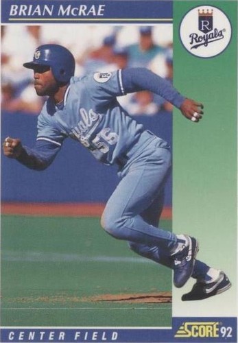 1992 Score - Brian McRae #478