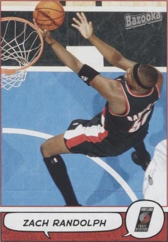 2004-05 Topps Bazooka - Zach Randolph #15