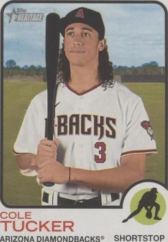 2022 Topps Heritage High Number - Cole Tucker #673