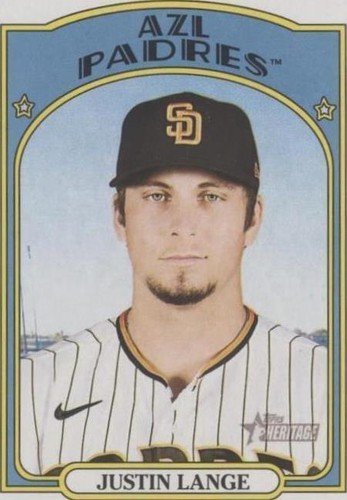 2021 Topps Heritage Minor League Edition - Justin Lange #124