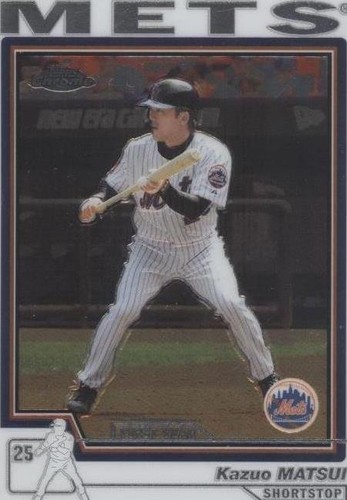 2004 Topps Chrome Traded & Rookies - Kazuo Matsui #T136