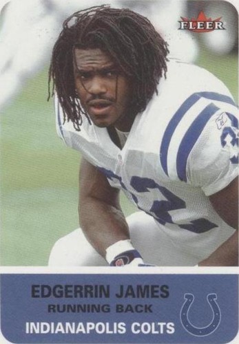 2002 Fleer Tradition Edgerrin James #222