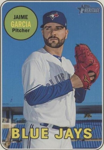 2018 Topps Heritage High Number - Jaime Garcia #513