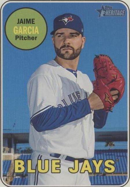 2018 Topps Heritage High Number - Jaime Garcia #513