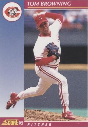 1992 Score - Tom Browning #642