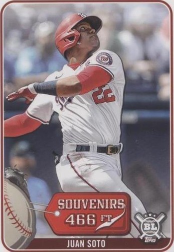 フアン・ソトTopps Bowman 2021カード ワシントン・ナショナルズ 2021 Topps Big League JUAN SOTO WANTED - WASHINGTON