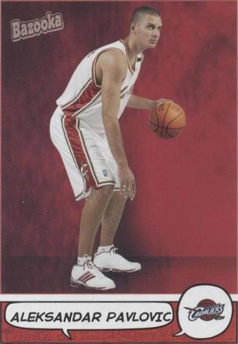 2004-05 Topps Bazooka - Sasha Pavlovic #113