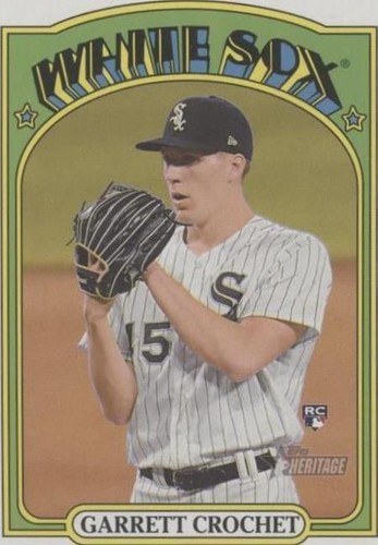 2021 Topps Heritage High Number - Garrett Crochet #537