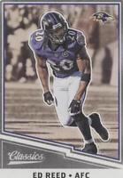 2017 Panini Classics Ed Reed #106