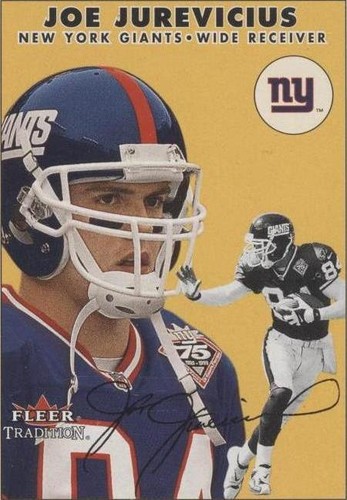 2000 Fleer Tradition Joe Jurevicius #30