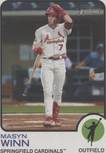 2022 Topps Heritage Minor League Edition - Masyn Winn #127