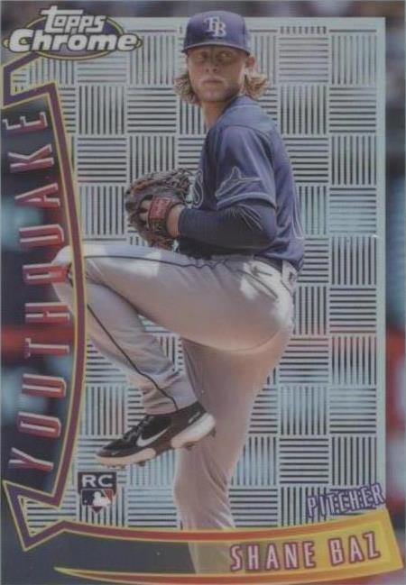 2022 Topps Chrome Sonic - Shane Baz #YQ-11