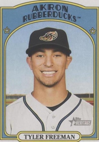 2021 Topps Heritage Minor League Edition - Tyler Freeman #4