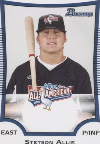 2009 Bowman - Stetson Allie #AFLAC-SA