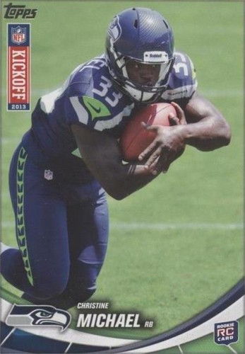 2013 Topps Kickoff Christine Michael #37