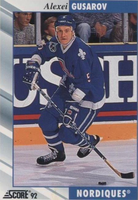 1992-93 Score - Alexei Gusarov #264