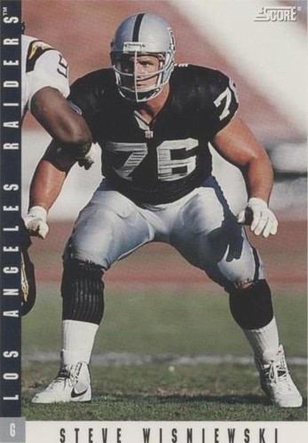 1993 Score Steve Wisniewski #50
