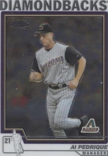 2004 Topps Chrome Traded & Rookies - Al Pedrique #T68