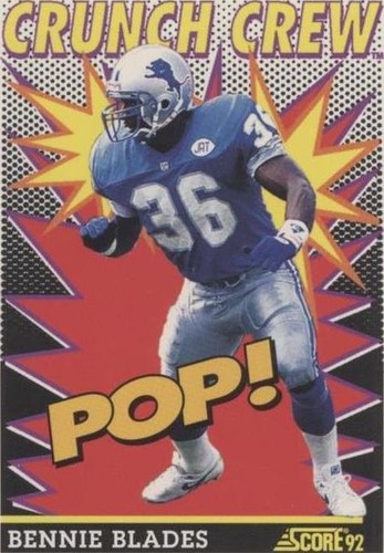 1992 Score Bennie Blades #515
