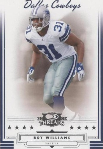 2006 Donruss Threads Roy Williams #4