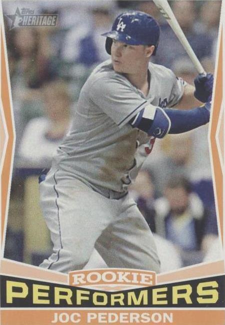 2015 Topps Heritage High Number - Joc Pederson #RP-3