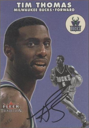 2000-01 Fleer Tradition Glossy - Tim Thomas #92