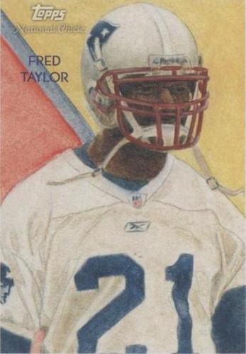 2009 Topps National Chicle Fred Taylor #C82
