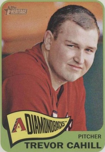 2014 Topps Heritage - Trevor Cahill #379