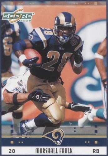 2005 Score Marshall Faulk #266
