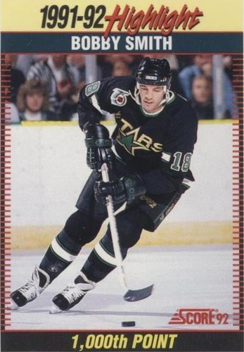 1992-93 Score - Bobby Smith #446