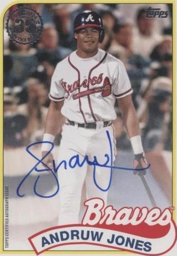 2024 Topps Series 1 - Andruw Jones #89BA-AJO