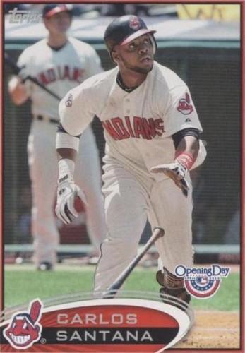 2012 Topps Opening Day - Carlos Santana #111