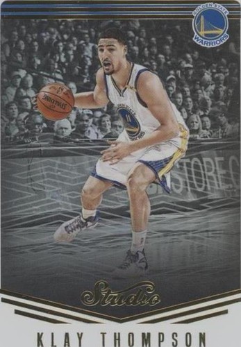 2016-17 Panini Studio - Klay Thompson #37