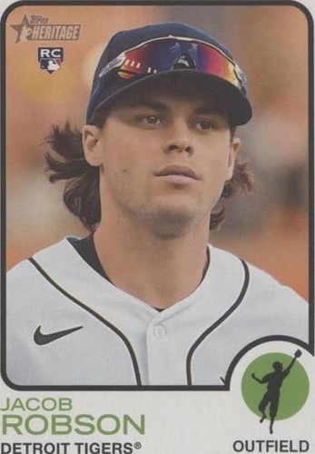 2022 Topps Heritage High Number - Jacob Robson #588