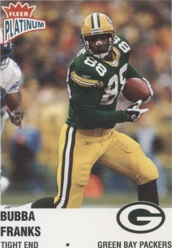 2003 Fleer Platinum Bubba Franks #93