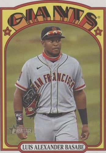 2021 Topps Heritage High Number - Luis Basabe #650