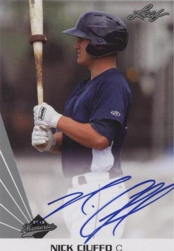 2013 Leaf Memories - Nick Ciuffo #A-NC1