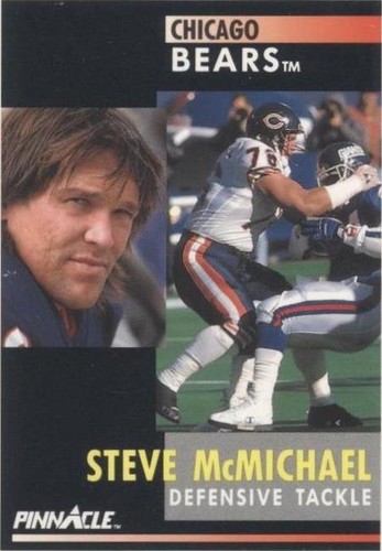 1991 Pinnacle Steve McMichael #170