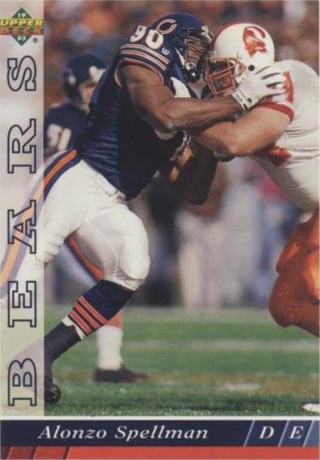 1993 Upper Deck Alonzo Spellman #202