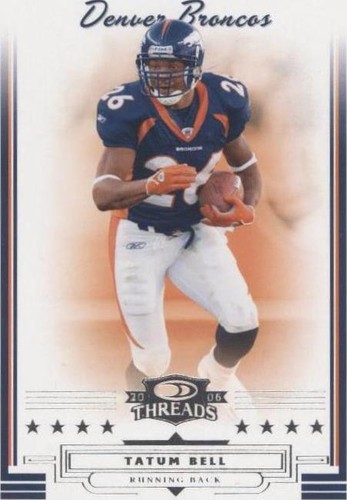 2006 Donruss Threads Tatum Bell #11