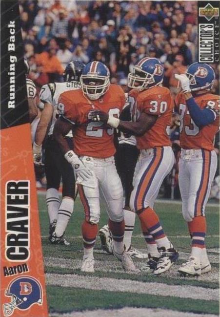 1996 Upper Deck Collector's Choice Aaron Craver #87