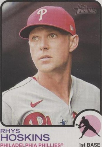 2022 Topps Heritage - Rhys Hoskins #326