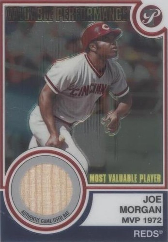 2005 Topps Pristine Legends - Joe Morgan #VP-JM